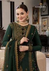 Lawn 3PC Embroidered With Chiffon Embroidered Dupatta-L 244