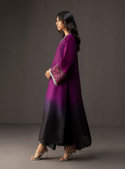 3 Piece Unstitched Embroidered and Printed SIlk Suit 226