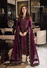 3PC - LAWN Embroidered With Chiffon Embroidered Dupatta - A668