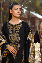 MARIA B DHANAK UNSTITCH DRESS 715